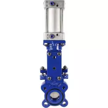 Шиберная задвижка DN.ru GGG40-SS304-EPDM-2W-DA D040-03046