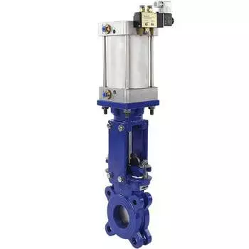 Шиберная задвижка DN.ru GGG40-SS304-EPDM-2W-DA D040-03048