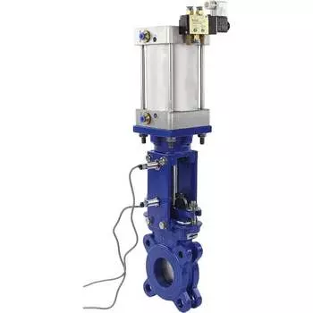 Шиберная задвижка DN.ru WCB-SS304-EPDM-2W-DA D040-03100