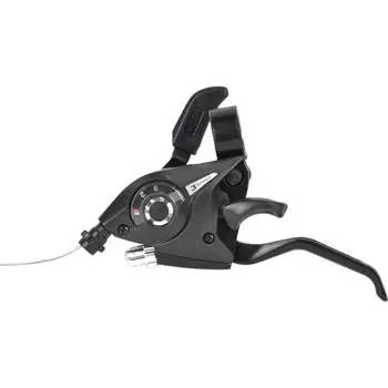 Шифтер/ручка тормоза Juchuang F- 51 3 speed, трос 1650мм, черный HQ-0013968