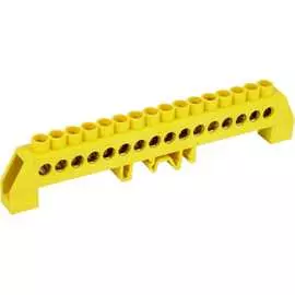 Шина iek шни-8x12-16-кс-ж в комбинированном din-изоляторе тип стойка, иэк ynn10-812-16dp-k05