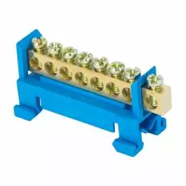 Шина на DIN-рейку EKF PROxima sn0-63-8-sb-r