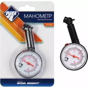 Шинный манометр Nova Bright 47755