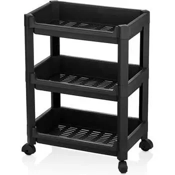 Широкая передвижная этажерка HOMSU