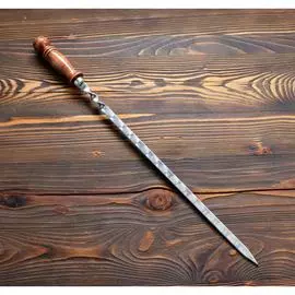 Широкий узбекский шампур для люля кебаб СИМАЛЕНД