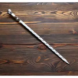 Широкий узбекский шампур для люля кебаб СИМАЛЕНД