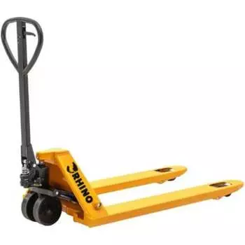 Широковильная гидравлическая тележка Rhino