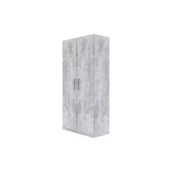 Шкаф ЦМК trend 1000x520x2200, распашной, 2-створчатый, бетонный камень ME0003