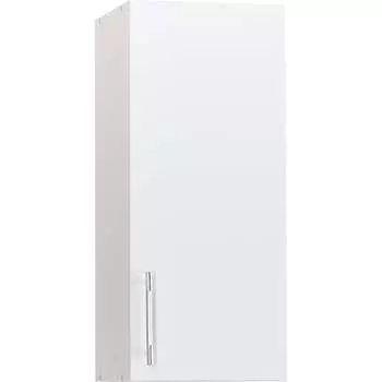 Шкаф для посуды SANTREK 30 белый металлик фасад МДФ 49001