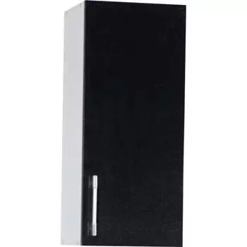 Шкаф для посуды SANTREK 30 черный металлик фасад МДФ 49010