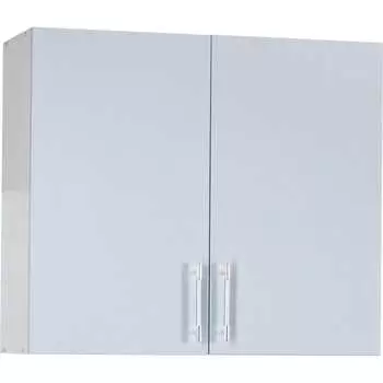 Шкаф для посуды SANTREK 80 серебристый металлик (с сушкой) фасад МДФ 47988