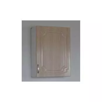 Шкаф для посуды SANTREK 50 дуб светлый (ГЛЯНЕЦ) фасад МДФ 53708