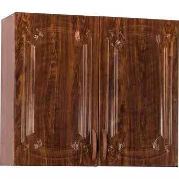 Шкаф для посуды SANTREK 80 кедр (ГЛЯНЕЦ) (с сушкой) фасад МДФ 28362