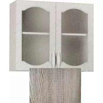 Шкаф для посуды SANTREK 60 Ель (со стеклом) фасад МДФ 64220