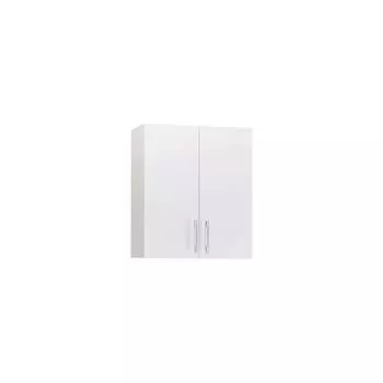 Шкаф для посуды SANTREK 80 белый металлик фасад МДФ 47977