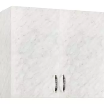 Шкаф для посуды SANTREK 80 цвет карара (ЛДСП) 20174