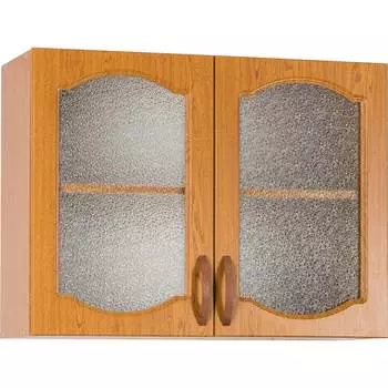 Шкаф для посуды SANTREK 80 дуб-рустик (со стеклом) фасад МДФ 26027