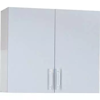 Шкаф для посуды SANTREK 80 серебристый металлик фасад МДФ 47981