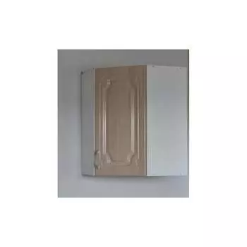 Шкаф для посуды SANTREK угловой 55*55 дуб светлый (ГЛЯНЕЦ) фасад МДФ 53716