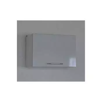 Шкаф хлебница SANTREK 50 серебристый металлик фасад МДФ 58639