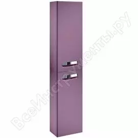 Шкаф-колонна roca gap левый фиолетовый пвх zru9302747 00000039899