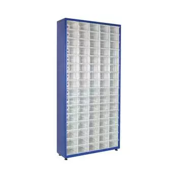 Шкаф Sembol Plastik TMD5 комплект/80 ящиков, 930x230x1860 мм 20150