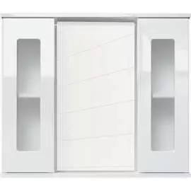 Шкаф-зеркало Айсберг Кристалл 80 DA1804HZ