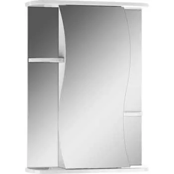 Шкаф-зеркало Айсберг Волна 2-50 DA1037HZ