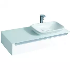 Шкафчик под раковину geberit myday 1150x200x520 мм, с отверстием справа 824160000 00000047684