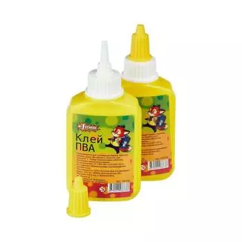 Школьный клей-пва №1 School лисята, 65 г 744224