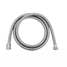 Шланг для душа i-tech g1/2"x1/2" двухзамковый, нержавеющая сталь, растягивающийся, 145-185 см, 13 мм., хром i 07 067