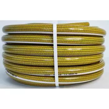 Шланг пятислойный армированный НОВЭМ ЛПТ 3/4" 25м желтый с черной нитью