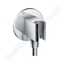 Шланговое подсоединение hansgrohe 26487000 с держателем душа fixfit porter s 00000044169