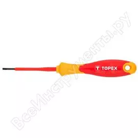 Шлицевая отвертка TOPEX