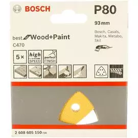 Шлифлист по дереву Bosch