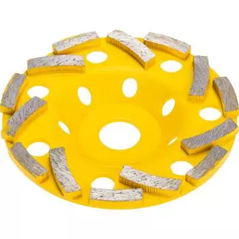 Шлифовальная чашка алмазная KRANZ Турбо-сегмент KR-90-0258