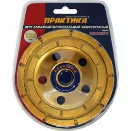 Шлифовальная чашка алмазная ПРАКТИКА серия Эксперт 030-948
