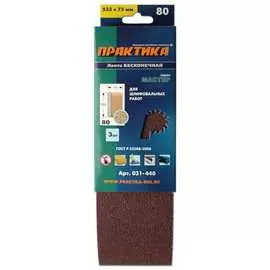 Шлифовальная лента ПРАКТИКА 031-440