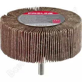 Шлифовальный лепестковый круг proline 80х30 мм p80 44843