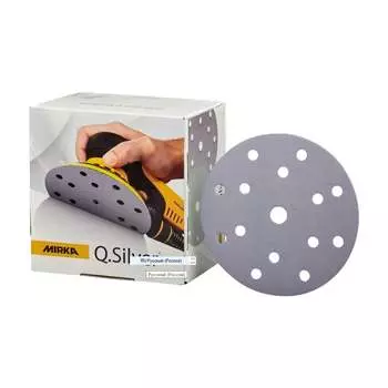 Шлифовальный материал для сухой обработки поверхности MIRKA Q.SILVER 3661109922