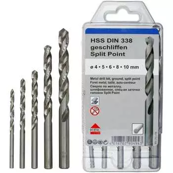 Шлифованные сверла по металлу KEIL