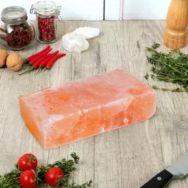 Шлифованный кирпич из гималайской соли Добропаровъ