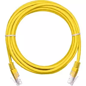 Шнур NETLAN EC-PC4UD55B-BC-PVC-050-YL-10