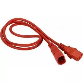 Шнур питания LANMASTER LAN-PP13/14-5.0-RD