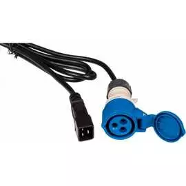 Шнур питания LANMASTER LAN-PP9F/20-2.5-BK