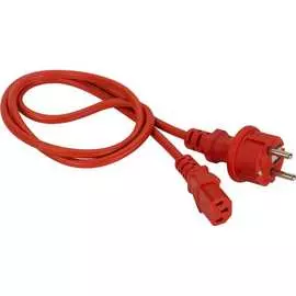 Шнур питания LANMASTER LAN-PP13/SH-1.0-RD