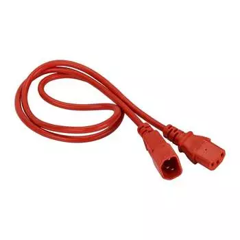 Шнур питания LANMASTER LAN-PP13/14-2.0-RD