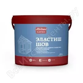 Шпатлевка эластиш шов 4 кг holzer 3028