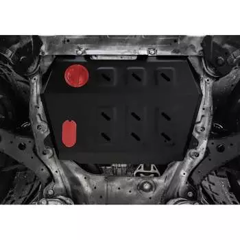 Штампованная защита картера и КПП для Changan UNI-K 2020-н.в. АвтоБроня 111.08908.1