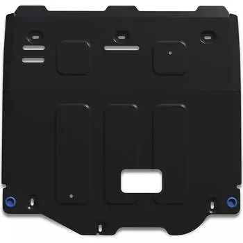 Штампованная защита картера и КПП для Kia Cerato IV рестайлинг 2021- Rival 111.2864.1